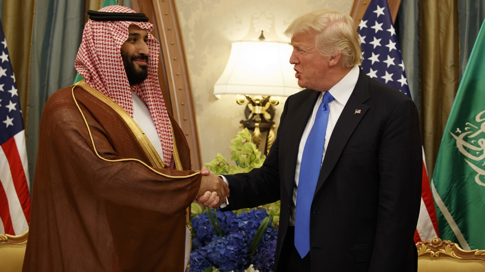 Donald Trump Mohammed bin Salman