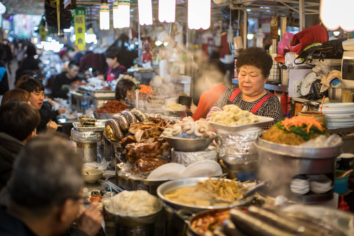 Women of the Gwangjang Markets