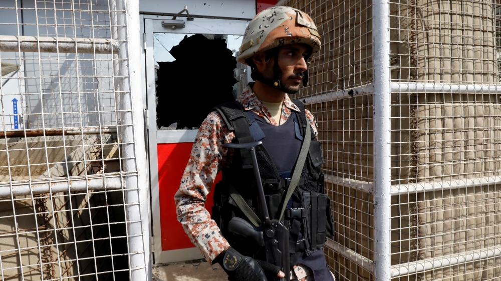 Since 2014, the BLA has attacked Chinese citizens working on projects in Pakistan [Akhtar Soomro/Reuters]