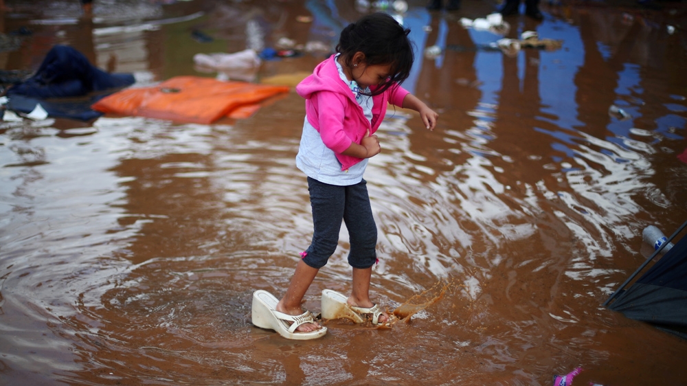 UNICEF have raised concerns about the nutrition, education and health of the children in the camp [Hannah McKay/Reuters]