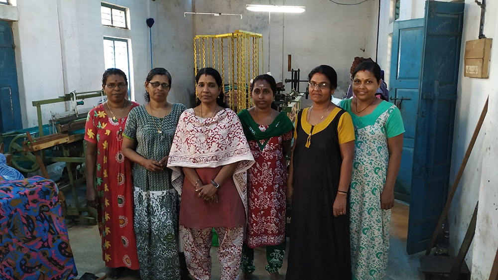 Several textile workers in Kerala are still awaiting compensation, almost six months after devastating floods [Jithin Shamsu/Al Jazeera]