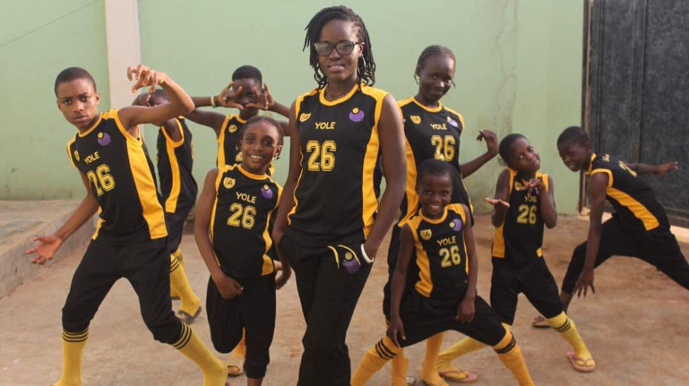 Dancing street children of Nigeria