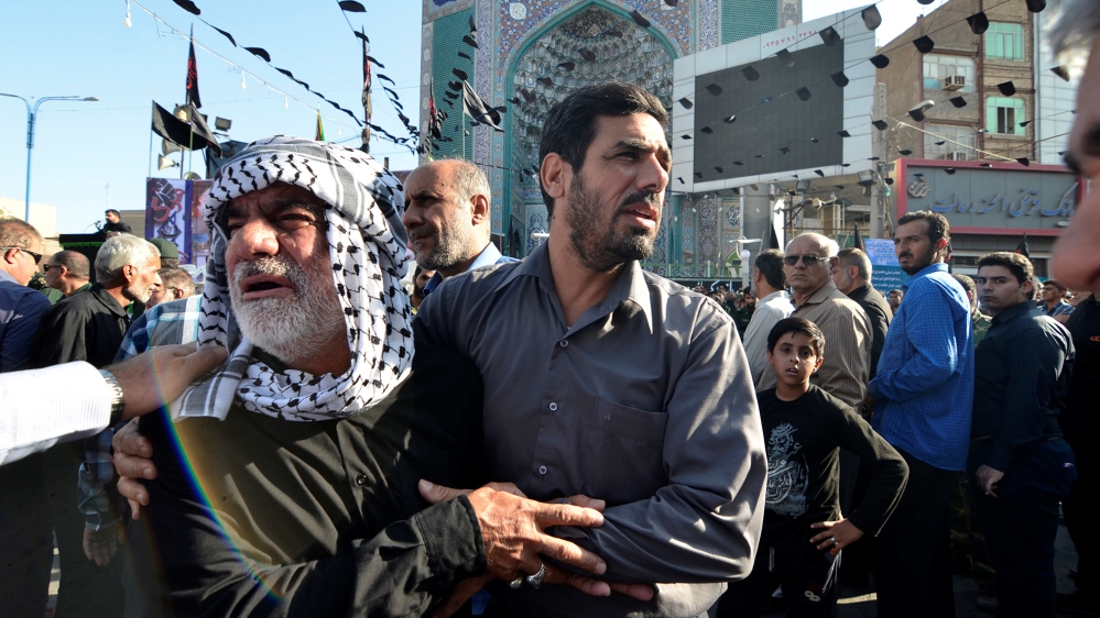 Ahvaz attack Reuters funeral