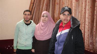 Sana'a Mohammed Hussein al-Hafi was born in the West Bank. She moved to the Gaza Strip after meeting her future husband. She spent 10 months in prison and a further five months under house arrest for transferring money to a 'hostile entity (Hamas)' [Courtesy of Ramzy Baroud and Abdallah Aljamal]