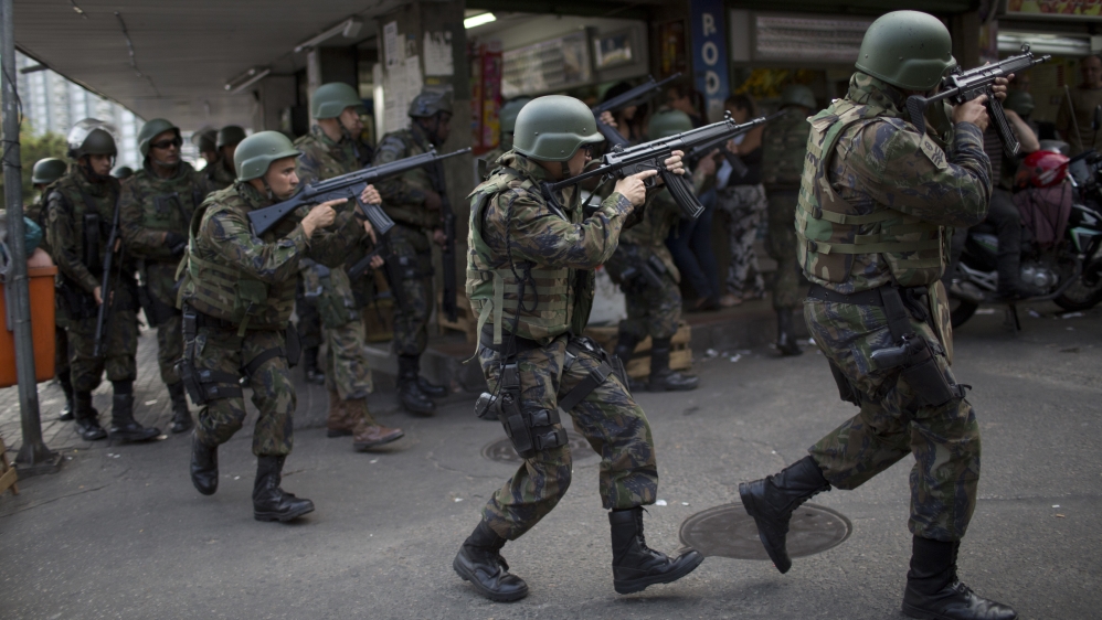  Police killings rose nearly 34 percent from February-December last year compared to the same period in 2017 [File: Silvia Izquierdo/AP] Police killings rose nearly 34 percent from February-December last year compared to the same period in 2017 [File: Silvia Izquierdo/AP]