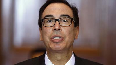 US Treasury Secretary Steven Mnuchin wants China to open its markets to US companies [File: Jacquelyn Martin/AP]