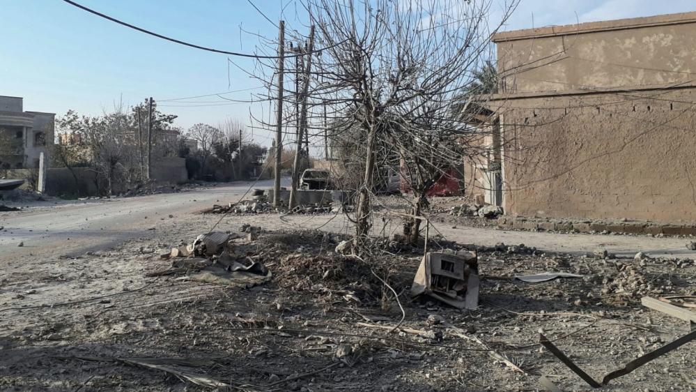 The aftermath of the US bombing campaign in Al Kashmah, from where civilians have fled due to relentless attacks [Courtesy: The Intercept]