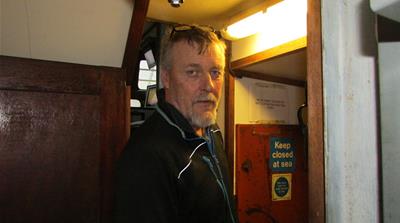 Robert McCreath, skipper of the Trevessa IV says there must be a compromise [Gavin O'Toole/Al Jazeera] 
