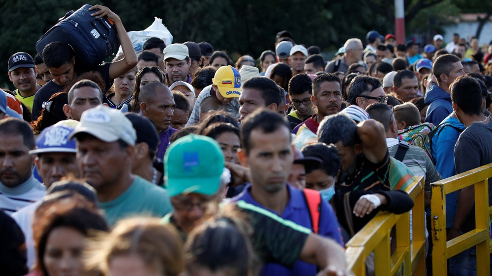 Millions have fled the country's prolonged economic crisis [File: Carlos Garcia Rawlins/Reuters]