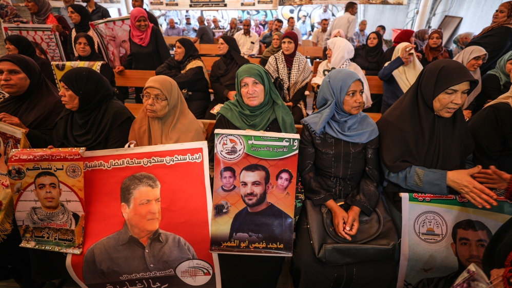 Solidarity protest for Palestinian prisoners in Israeli jails