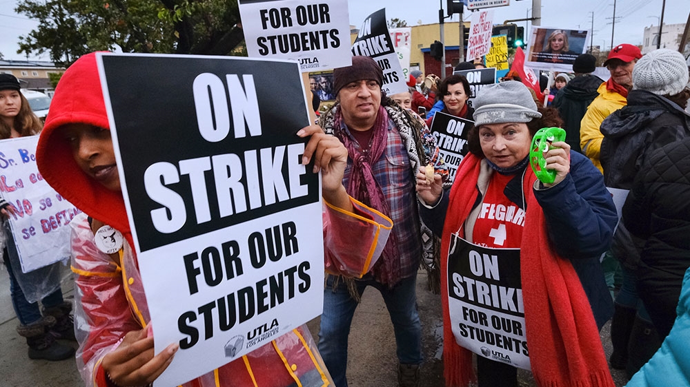 LA teachers strike