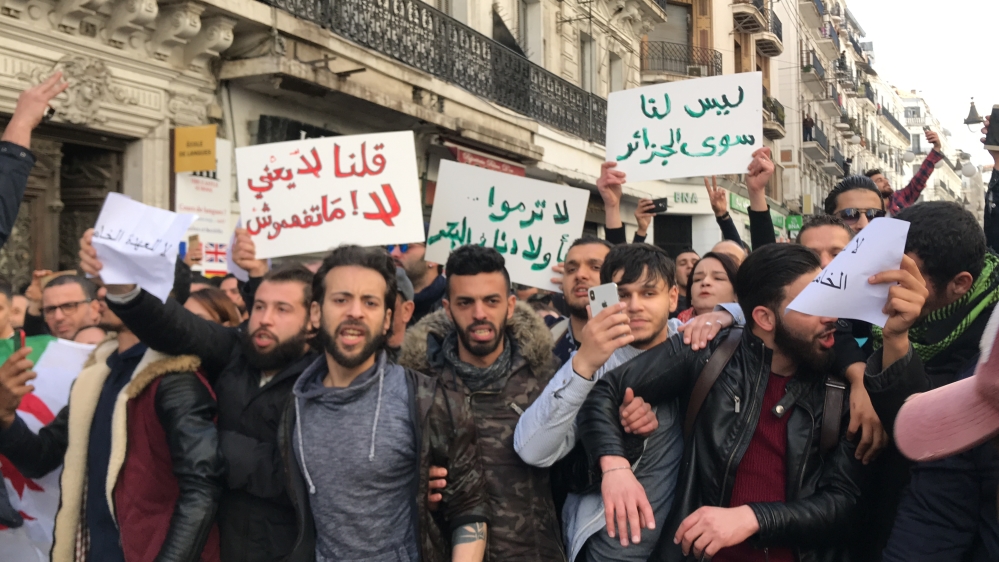 Algeria protests [Hamdi Baala/Al Jazeera]