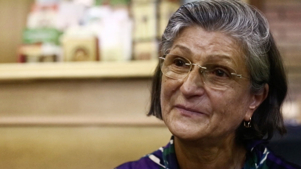 Maria Gradinariu said several of her family members have passed away while she worked in Italy [Romina Vinci/Al Jazeera]