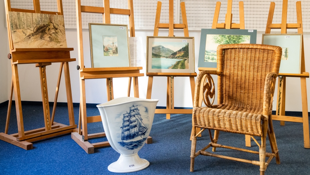 Hitler paintings Weidler auction house