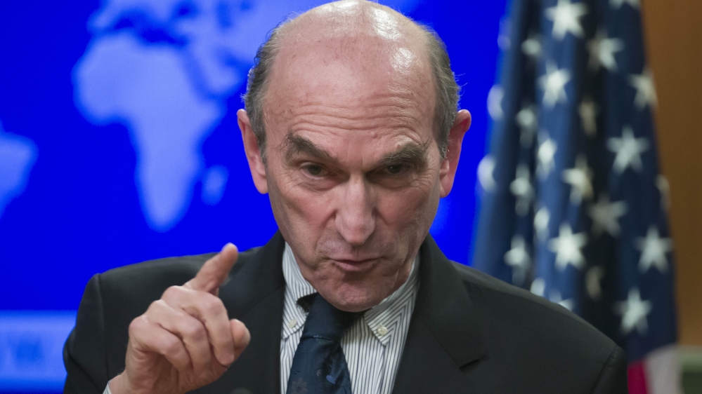 US special envoy for Venezuela Elliott Abrams believes Maduro is not open to negotiations [Alex Brandon/AP]