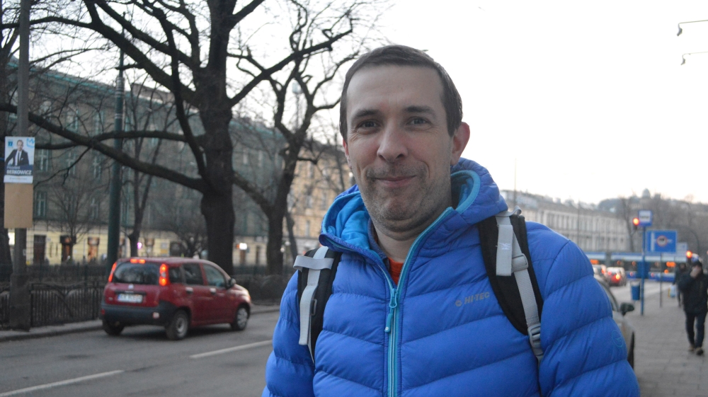 Bart Kuzma believes the UK is putting its relations with Europe and Poland at risk [Paul Brian/Al Jazeera]