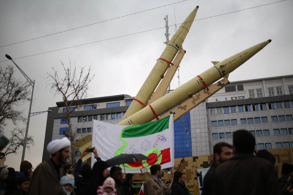 Iran Revolution at 40 [Mohammad Ali Najib/Al Jazeera]