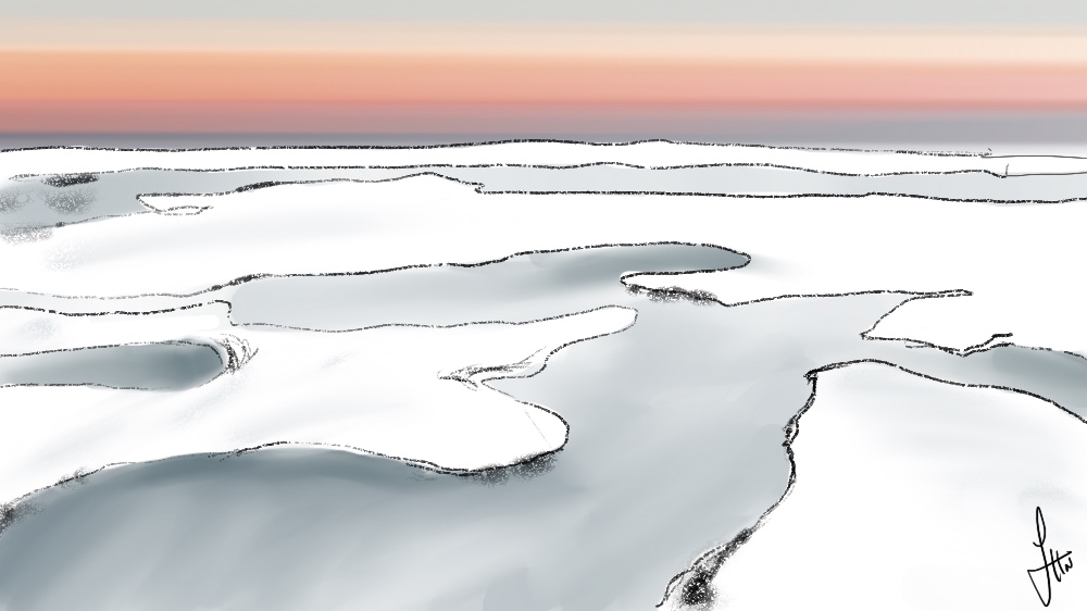 'If you go out there you might make a mistake and … the only one you make is your last one' [Illustration by Jawahir Al-Naimi/Al Jazeera]