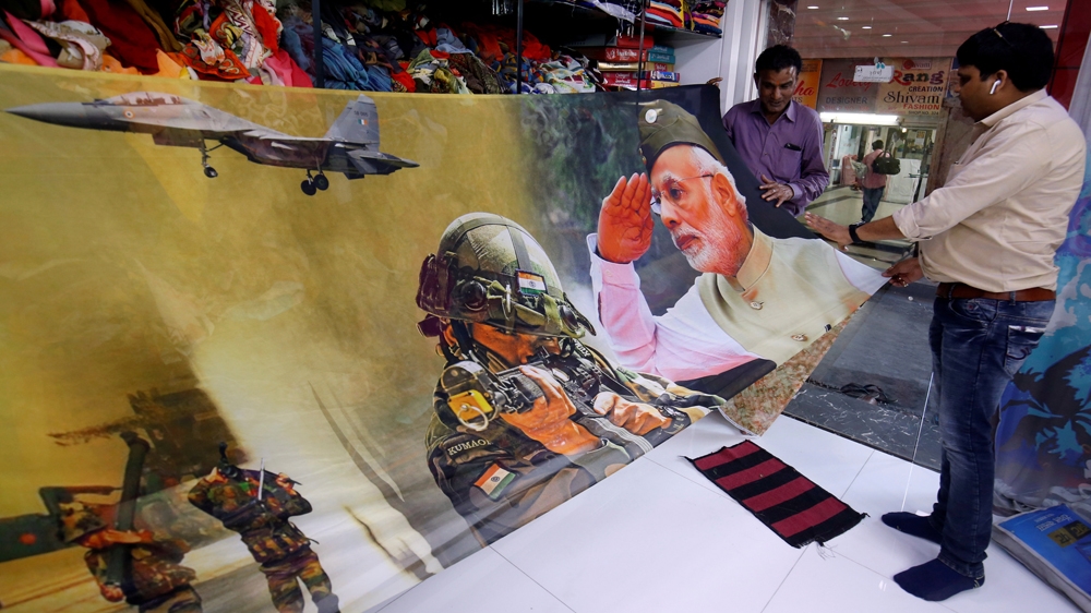 Modi sari India army