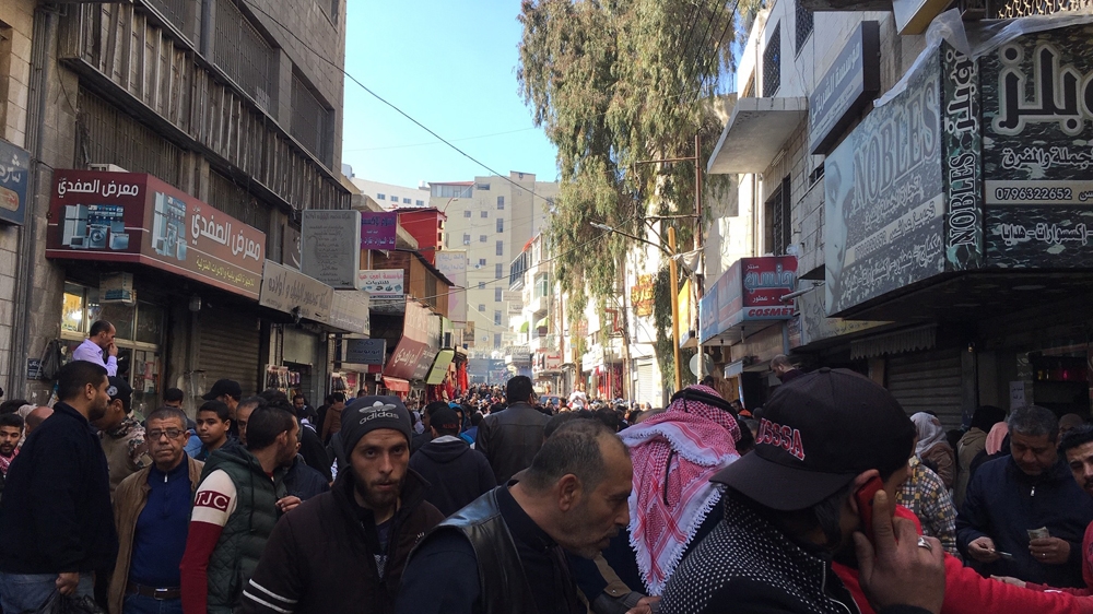 Downtown Amman market - Amman flood story