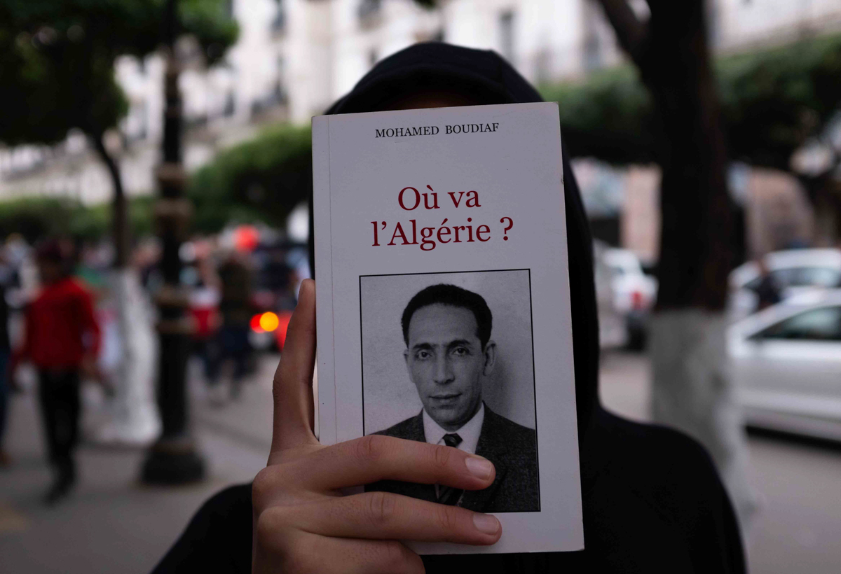 algeria protests [Ahmed Belghit/Al Jazeera]