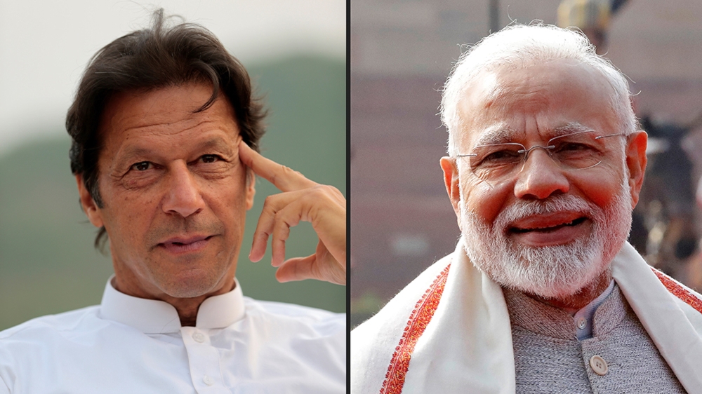 Modi and Khan Collage - Reuters