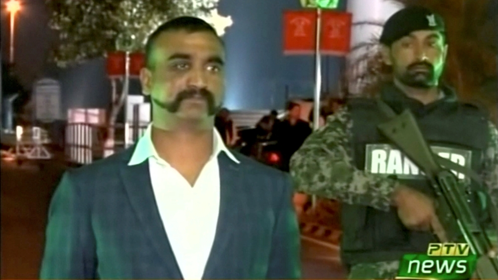 Indian pilot, Wing Commander Abhinandan