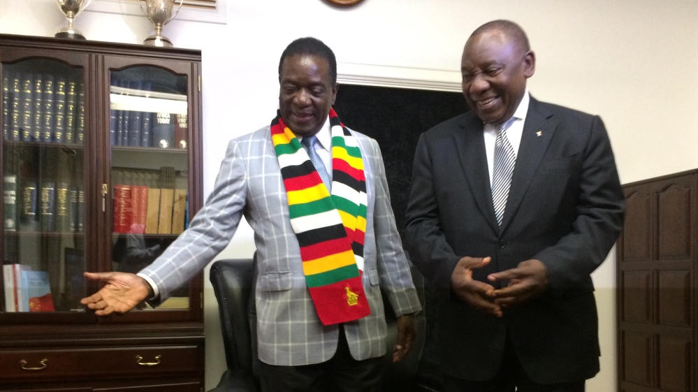 Mnangagwa and Ramaphosa