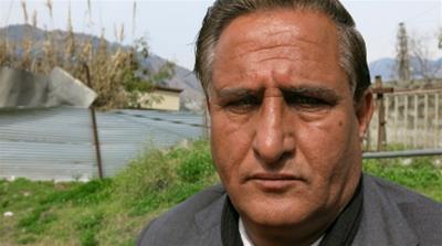 Syed Waqar Hussain Kazmi, chief UKPNP organiser, says both India and Pakistan treat the question of Kashmiri independence similarly [Asad Hashim/Al Jazeera]