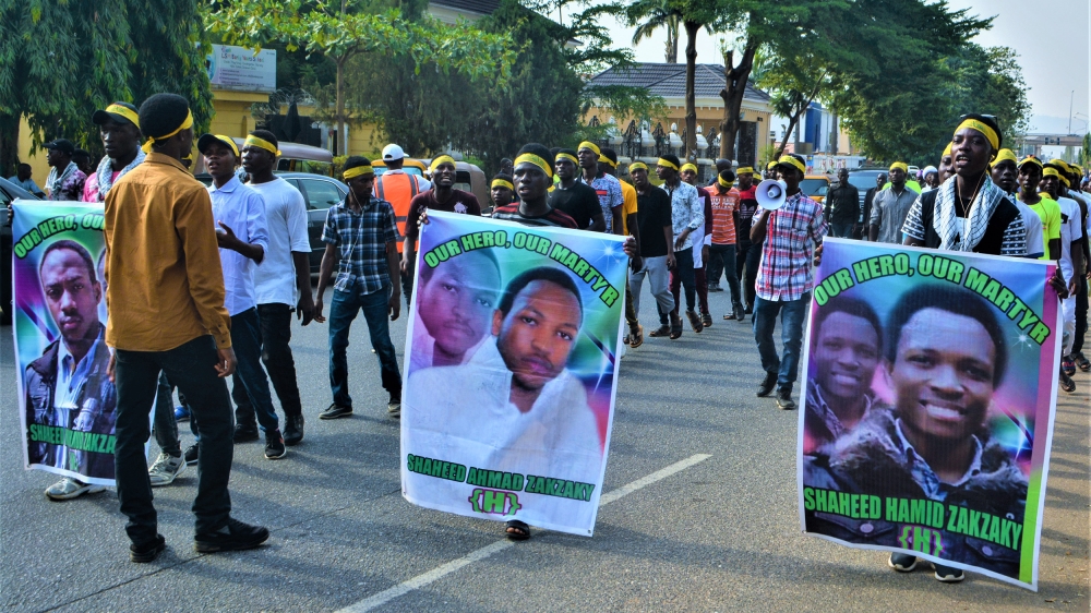 Hundreds of Shia worshippers have died in clashes since 2015 [Orji Sunday/Al Jazeera]