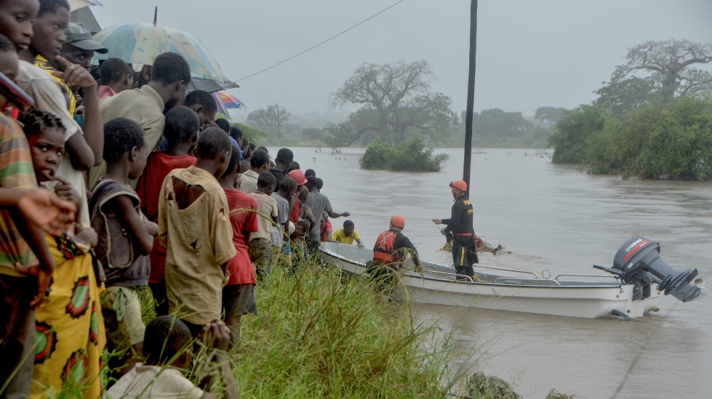 More than 160,000 people have been affected by Cyclone Kenneth so far [Emidio Josine/AFP] 