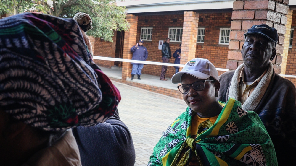 Recent polls have predicted that the ANC will win between 55 and 62 percent of the vote [Chistopher Clark/Al Jazeera]