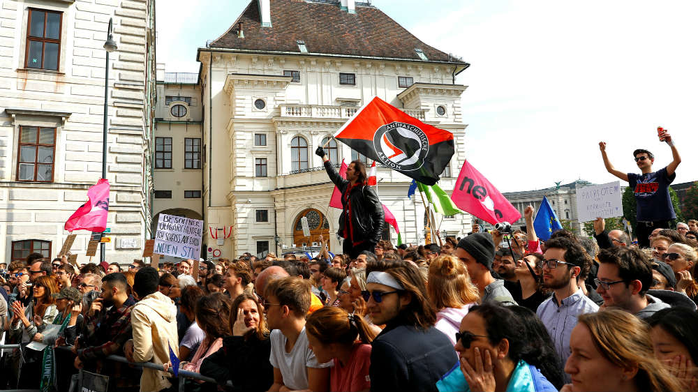Protests Vienna - Reuters