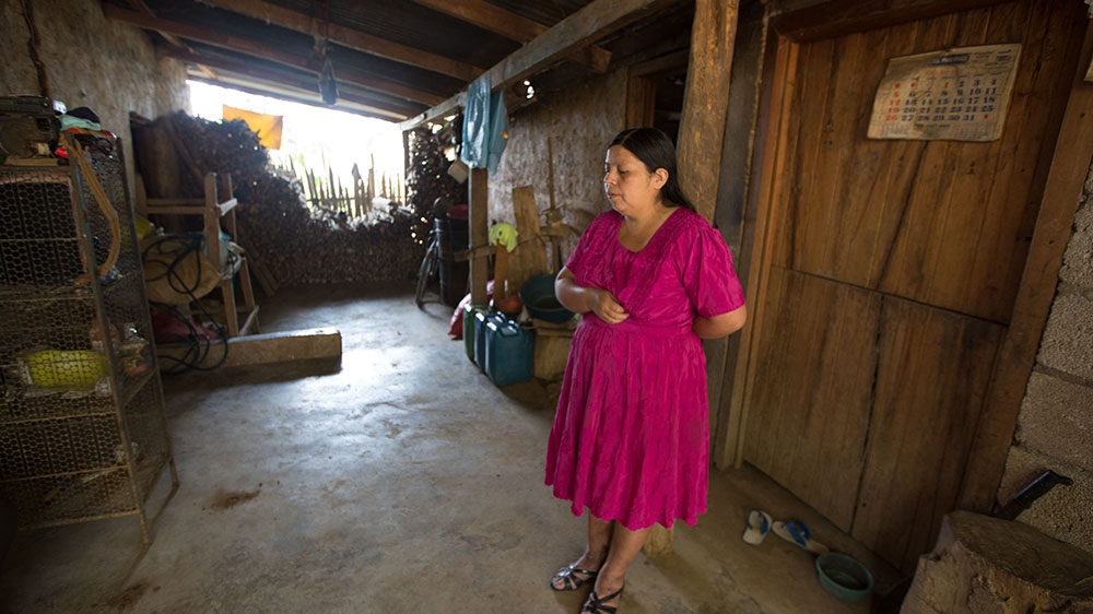 Gutierrez didn't want her son to travel to the US [Jeff Abbott/Al Jazeera]