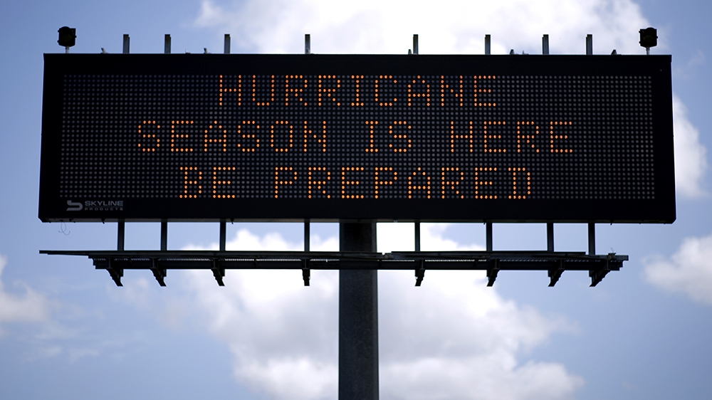 HURRICANE SEASON IS COMING/Reuters
