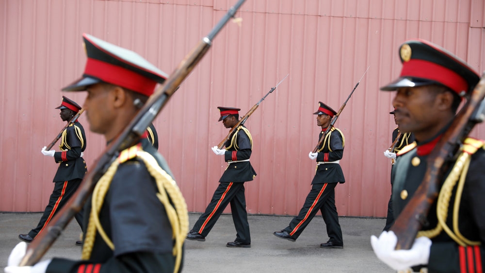 Ethiopia soldiers