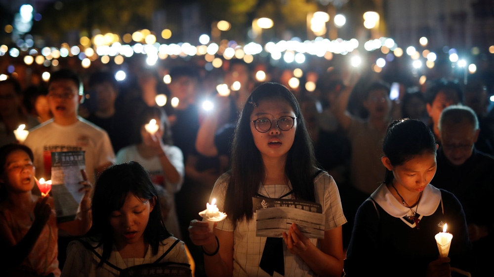 Hong Kong Vigil 