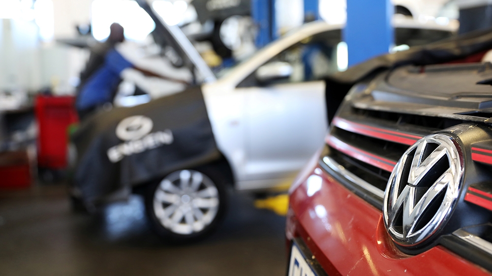 VW factory in South Africa
