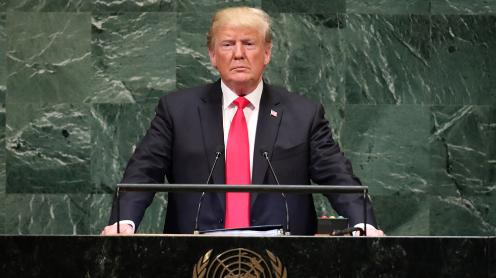 TRump at UN Sept 2018