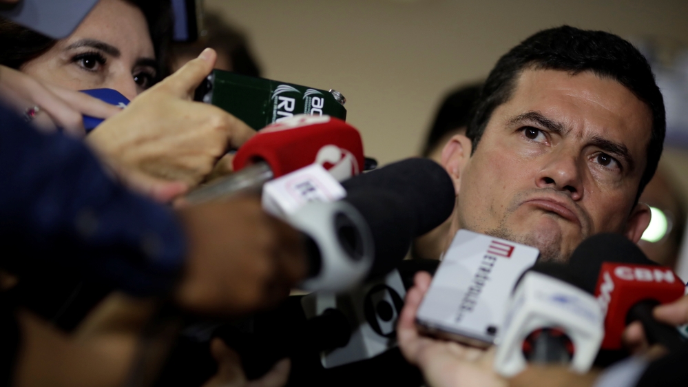 Brazil''s Justice Minister Sergio Moro