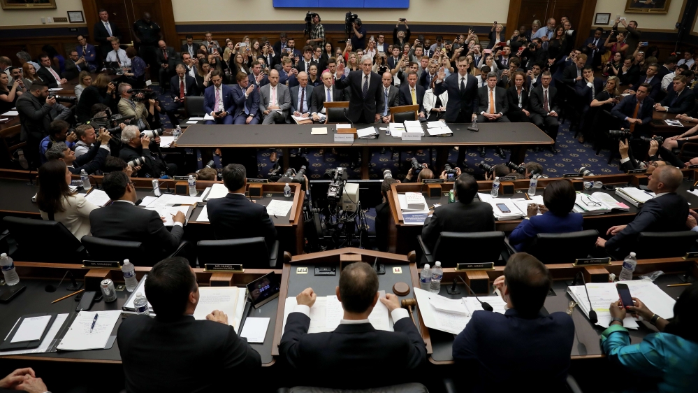 Mueller Testifies On Investigation Into Election Interference Before House Committees