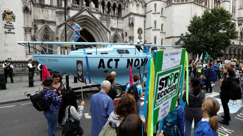 extinction rebellion reuters