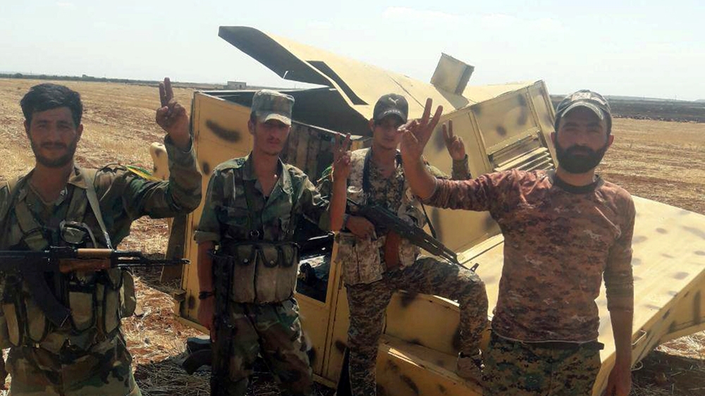 Syrian army soldiers Idlib