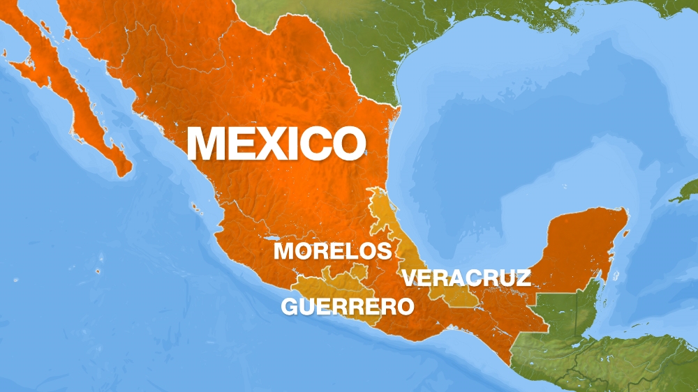 Mexico's map 
