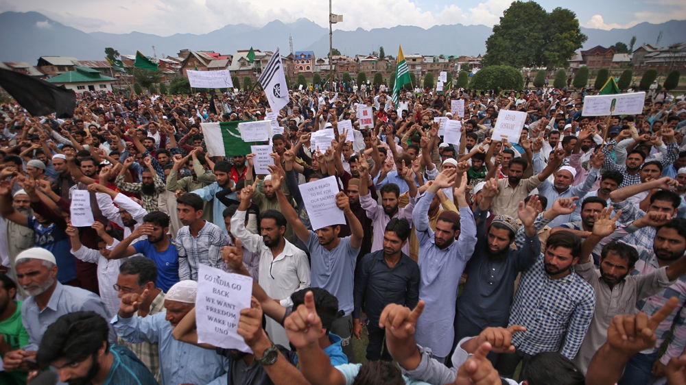 Kashmir protest