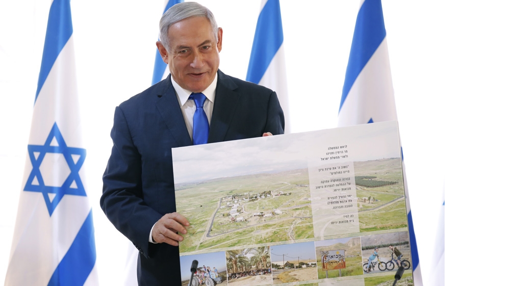 Netanyahu Jordan valley