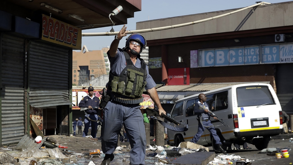 South Africa unrest