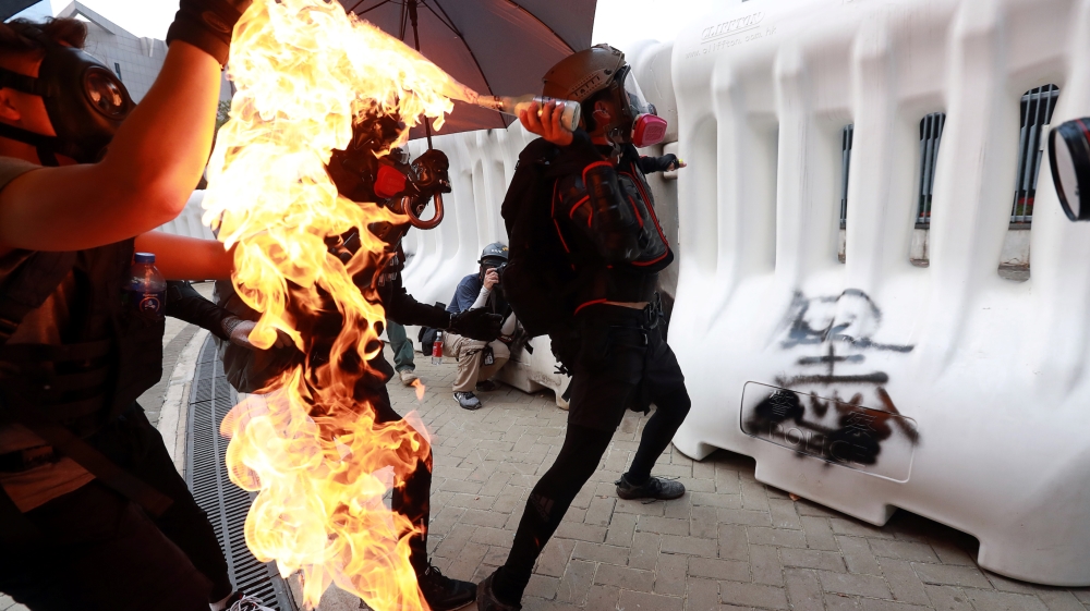 Hong Kong protests September 29 - 3