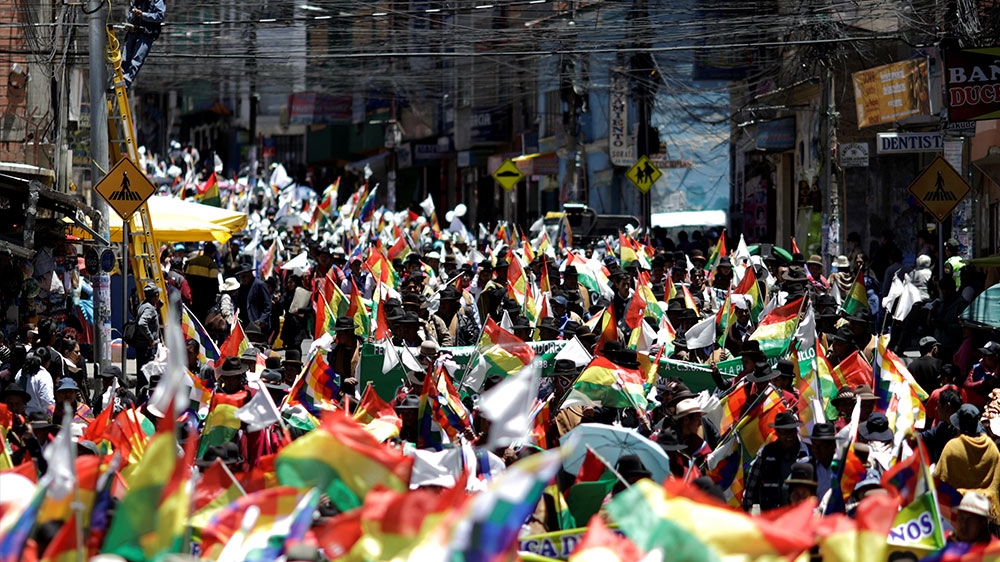Bolivia protest 