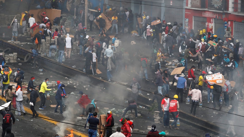 Ecuador Quito protests